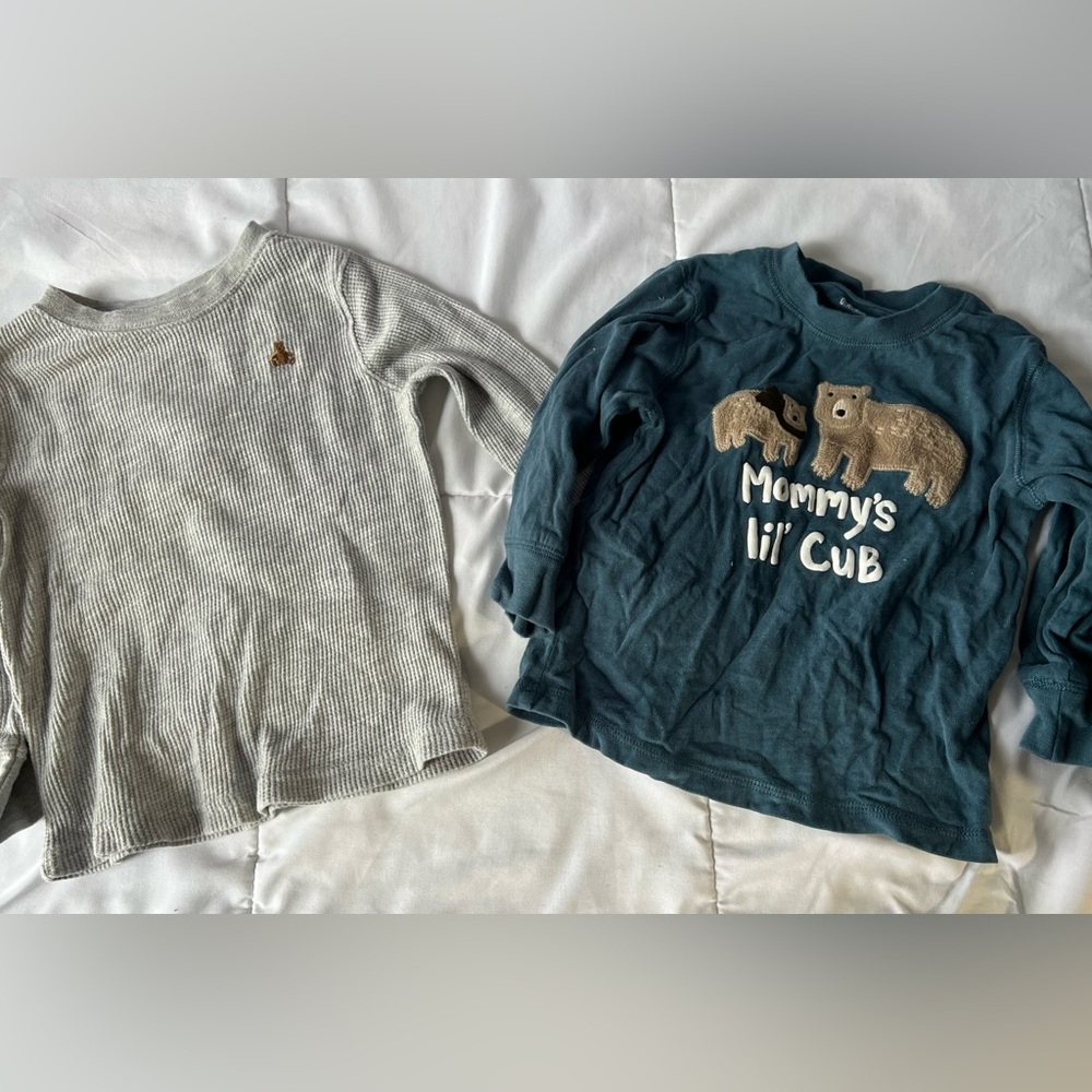 Baby Gap & Gymboree Boys long sleeve cotton tee’s